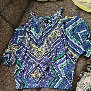 IZ Byer Sheer Blouse